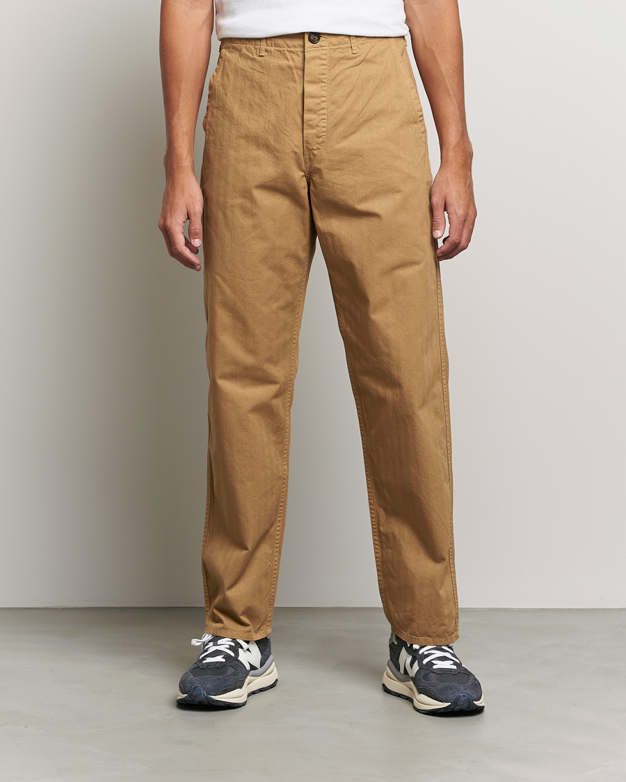 Homme | Pantalons | orSlow | French Work Pants Khaki
