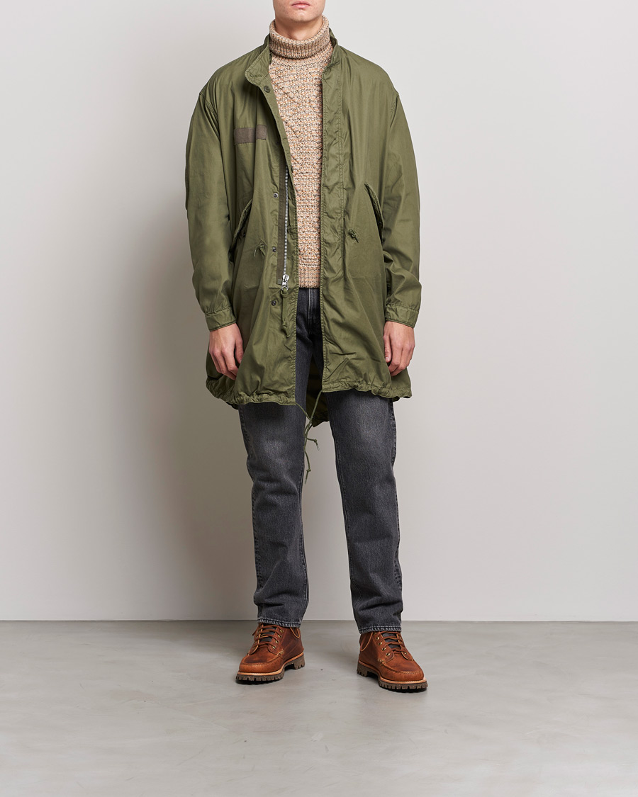 Homme | Manteaux Et Vestes | orSlow | M-65 Fishtail Coat Army Green