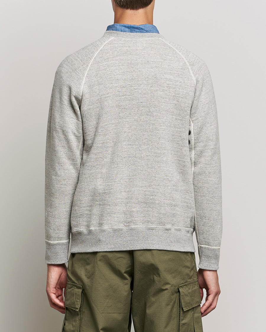 Homme | Pulls Et Tricots | orSlow | Loop Wheel Sweatshirt Heather Grey