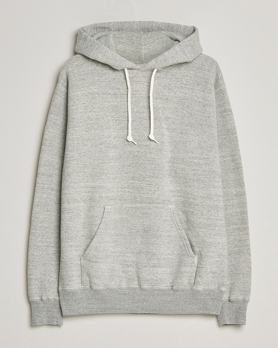 Homme | Pulls Et Tricots | orSlow | Loop Wheel Hooded Sweatshirt Heather Grey