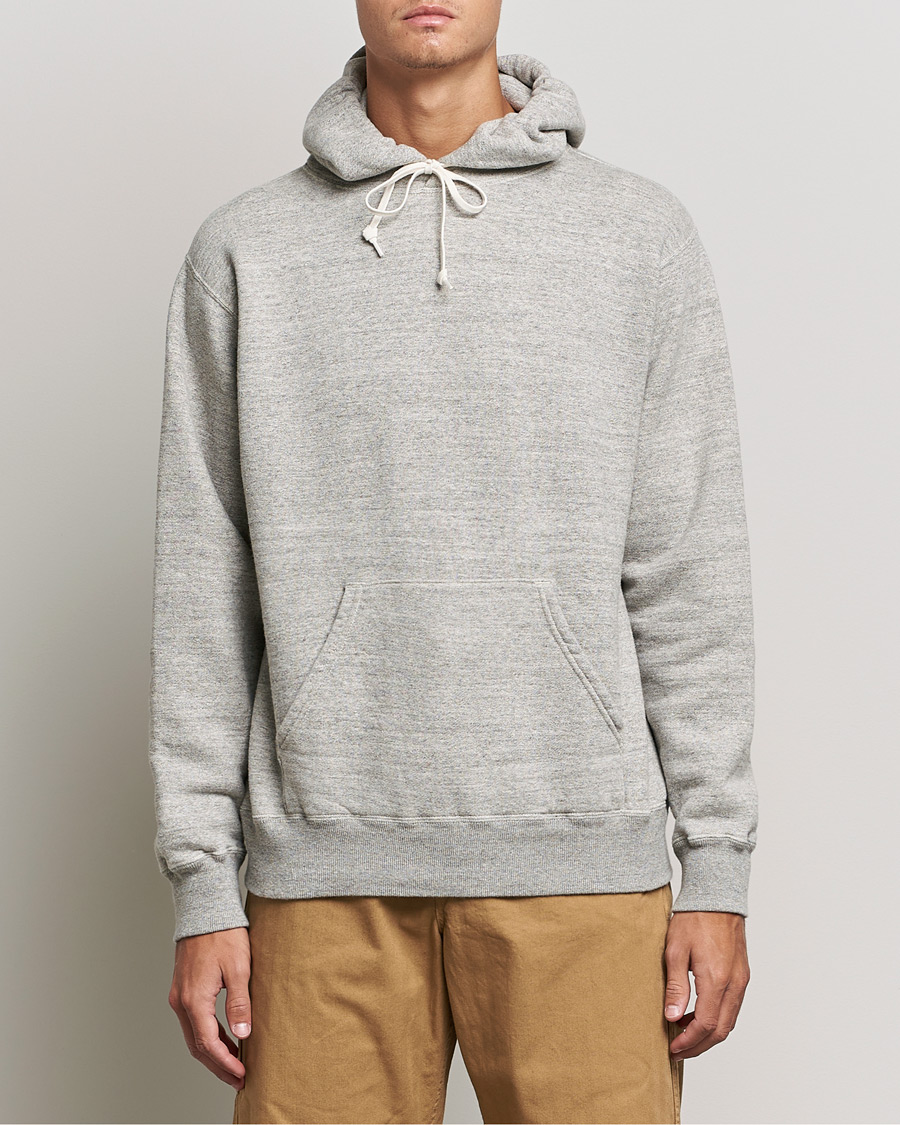 Homme | Pulls Et Tricots | orSlow | Loop Wheel Hooded Sweatshirt Heather Grey