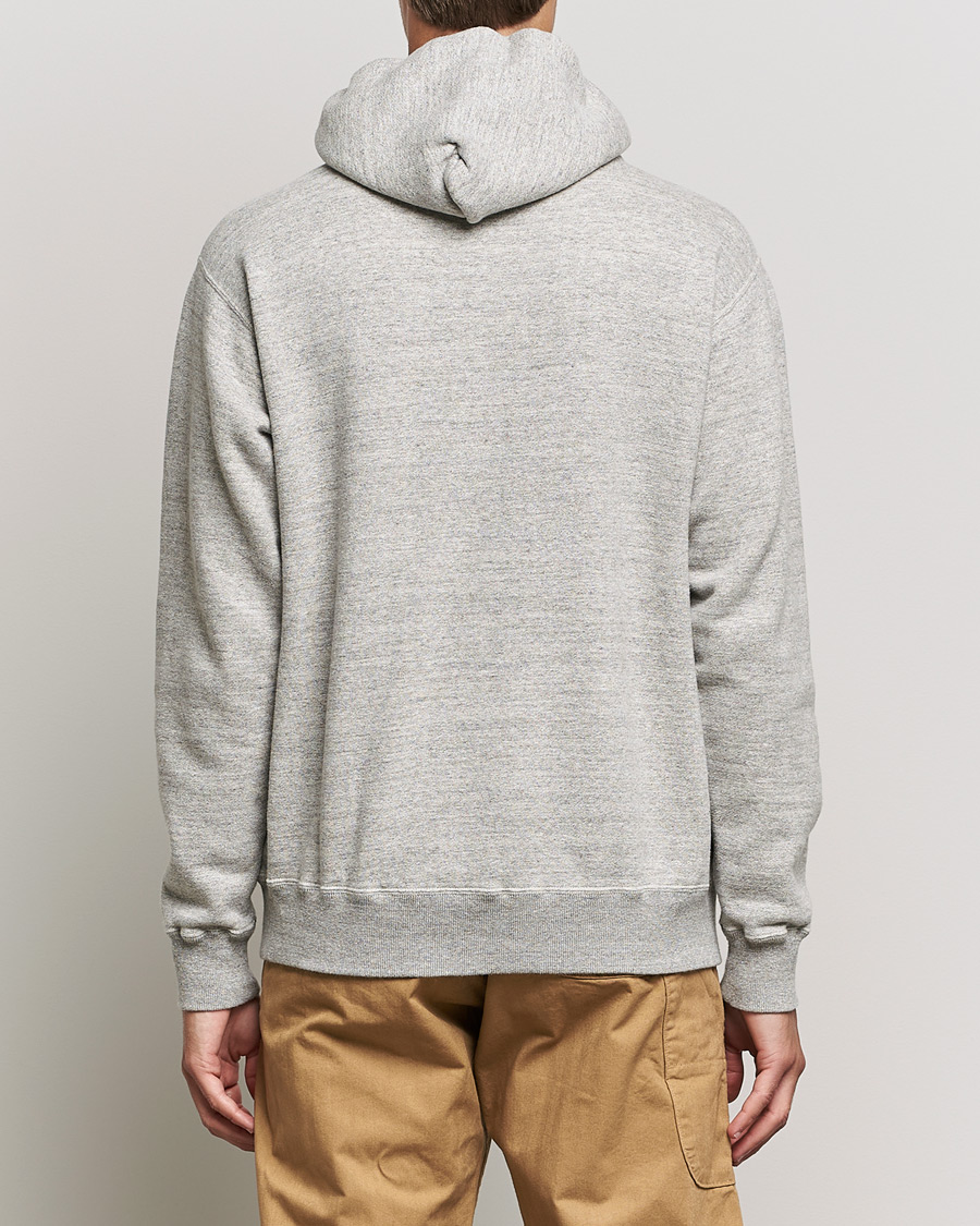 Homme | Pulls Et Tricots | orSlow | Loop Wheel Hooded Sweatshirt Heather Grey