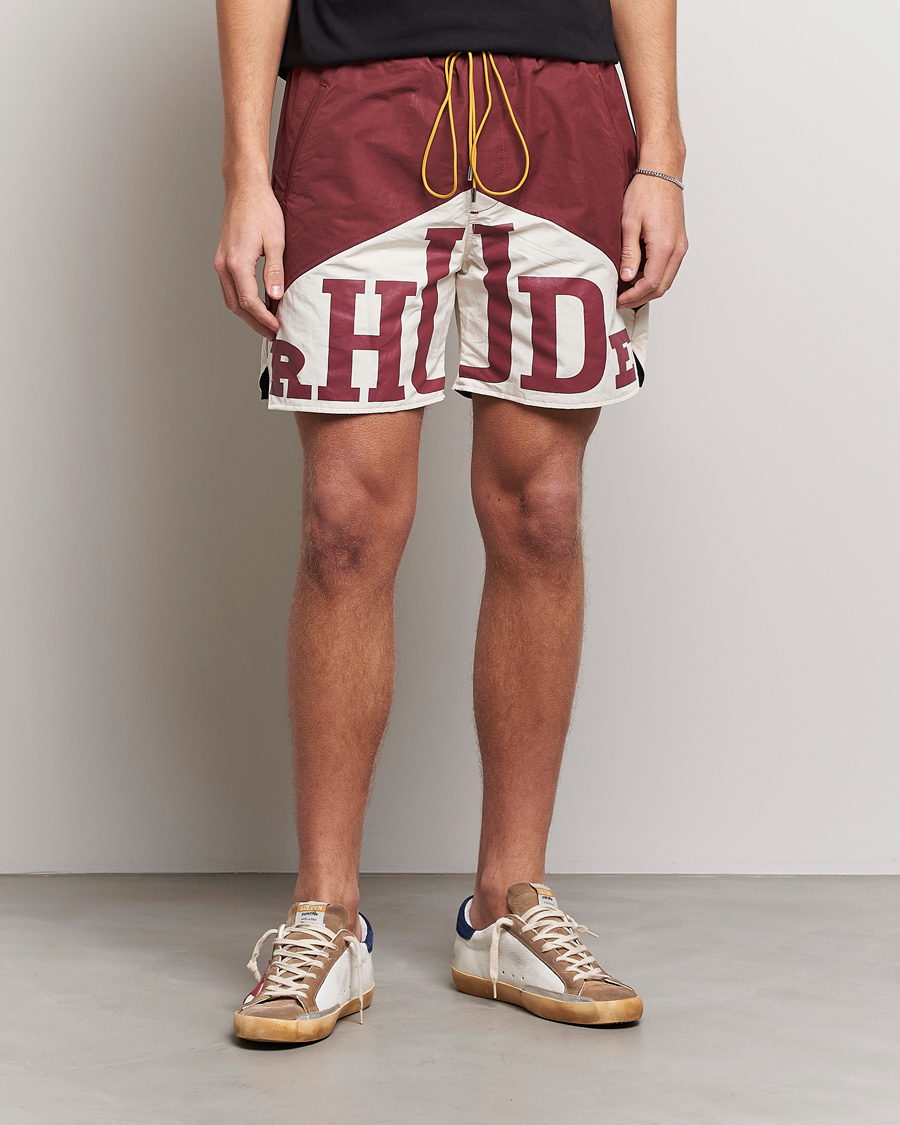 Homme | Shorts | Rhude | Yachting Shorts Red/White