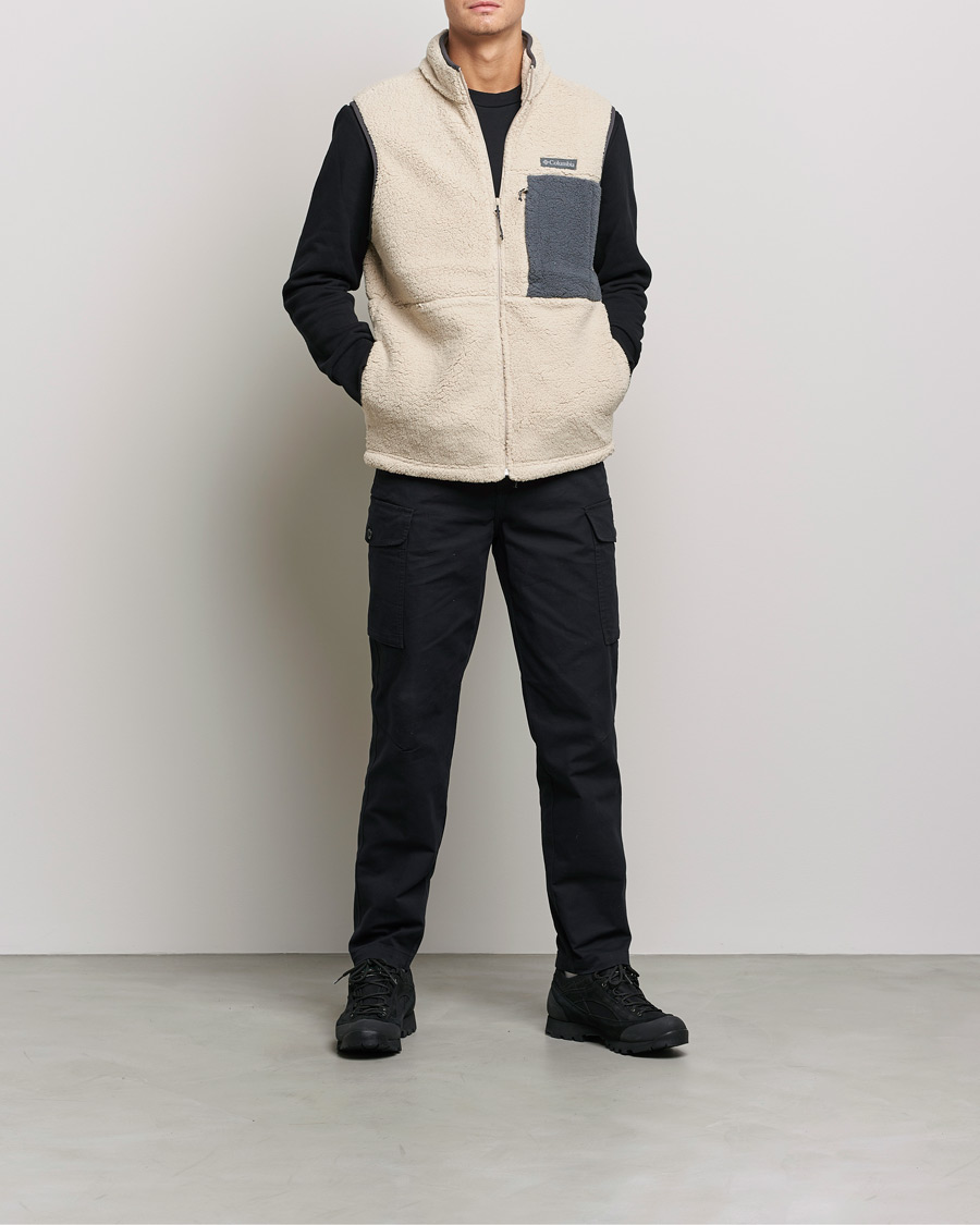 Homme | Pulls Et Tricots | Columbia | Mountainside Heavyweight Fleece Vest Ancient Fossil