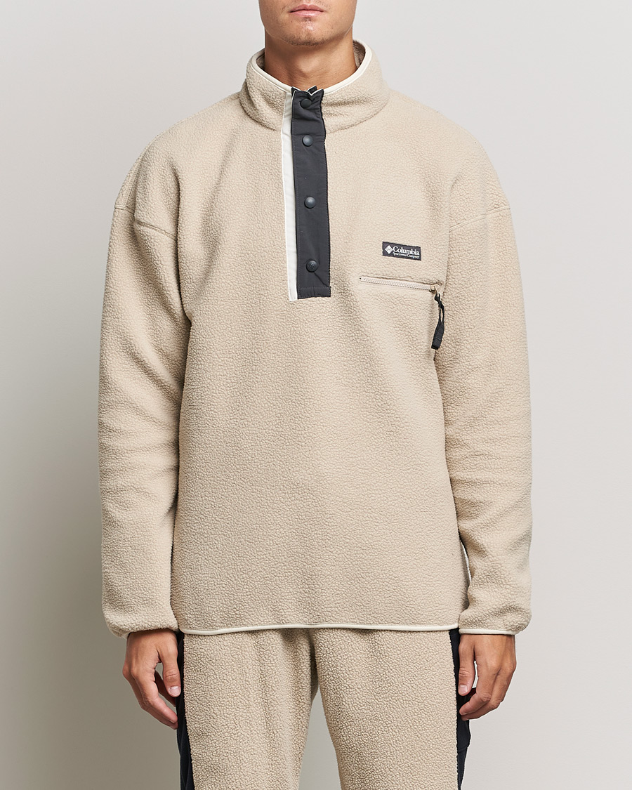 Homme | Pulls Et Tricots | Columbia | Helvetia Half Zip Fleece Ancient Fossil