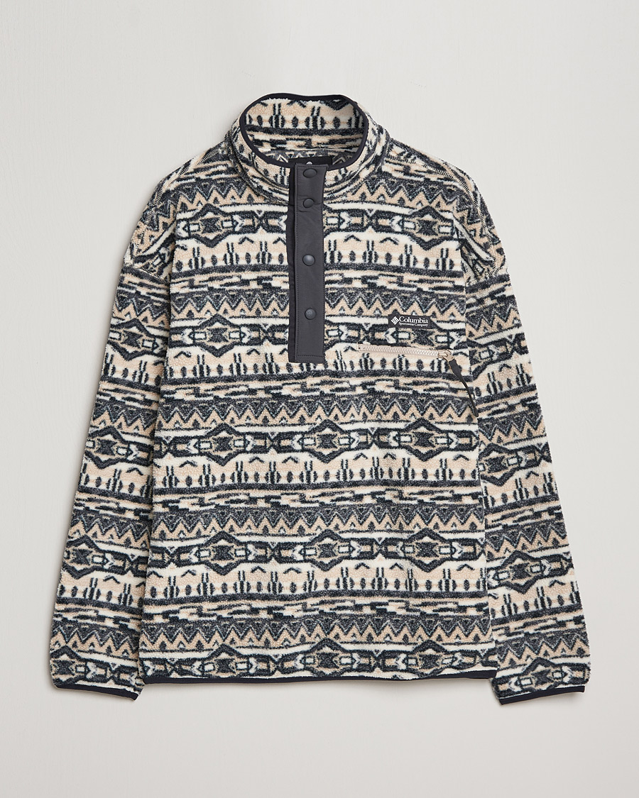 Homme | Pulls Et Tricots | Columbia | Helvetia Half Snap Fleece Ancient Fossil 80s Print
