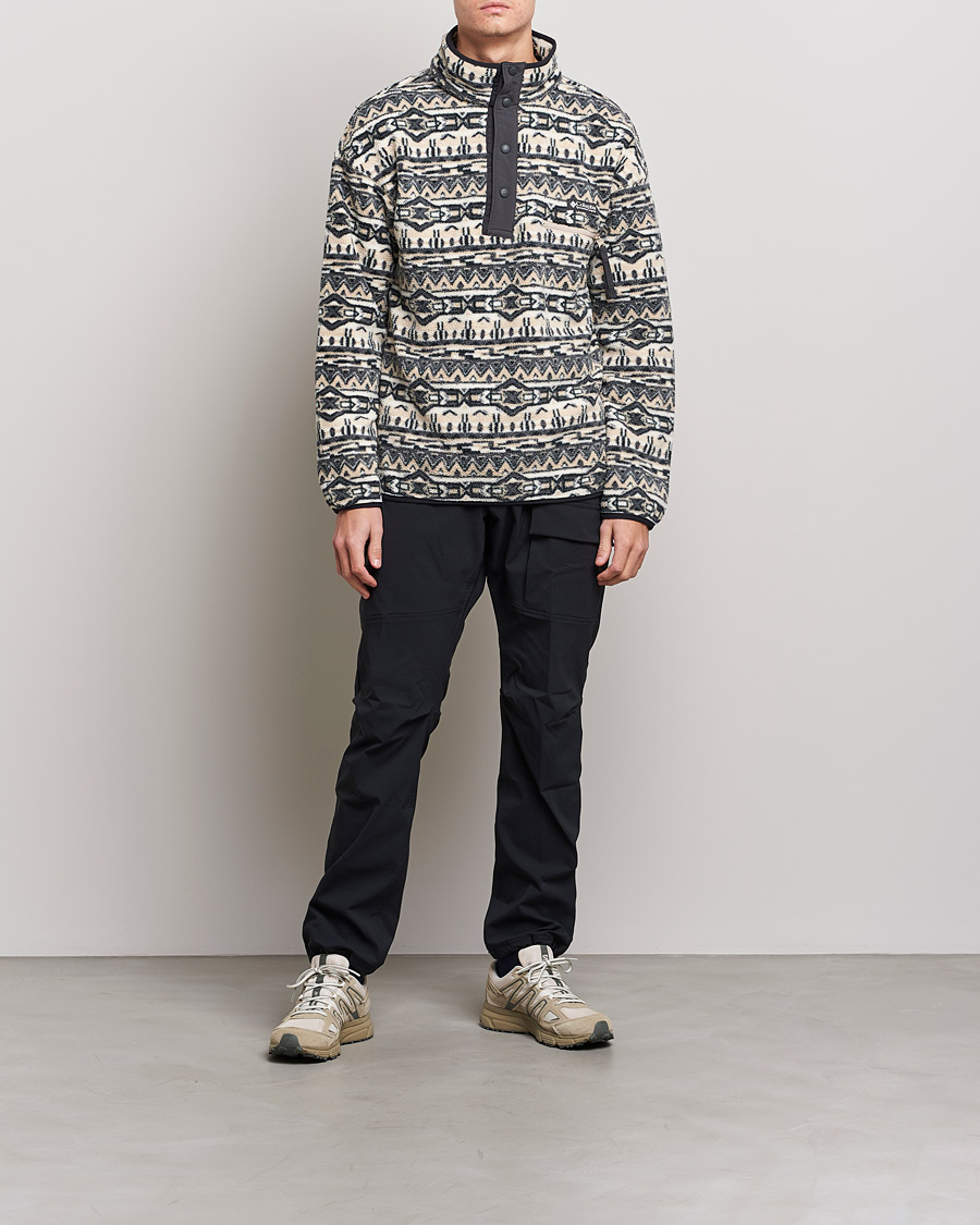 Homme | Pulls Et Tricots | Columbia | Helvetia Half Snap Fleece Ancient Fossil 80s Print