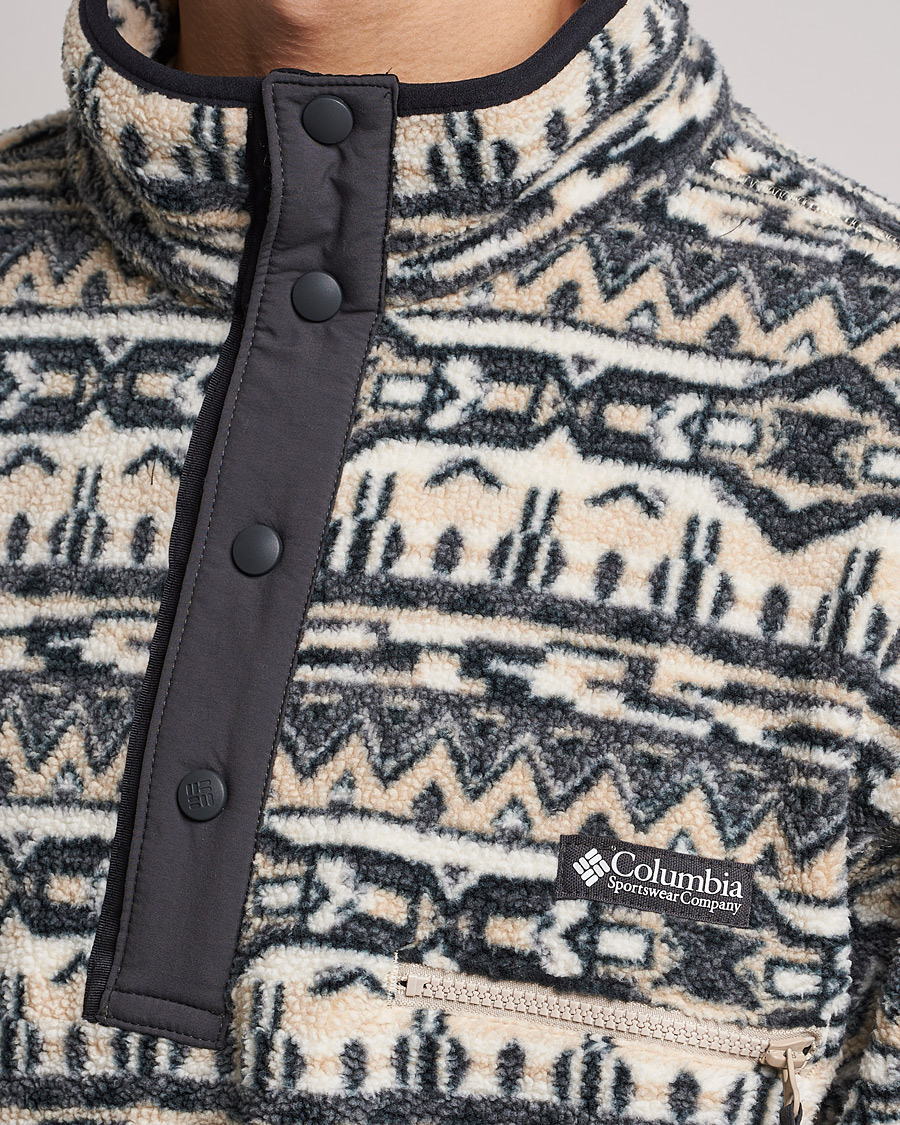 Homme | Pulls Et Tricots | Columbia | Helvetia Half Snap Fleece Ancient Fossil 80s Print