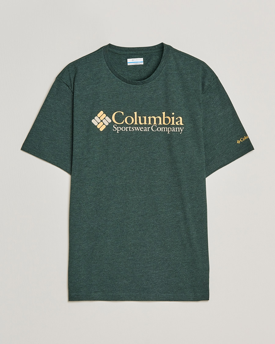 Homme | T-shirts | Columbia | Basic Logo Short Sleeve T-Shirt Spruce Heather