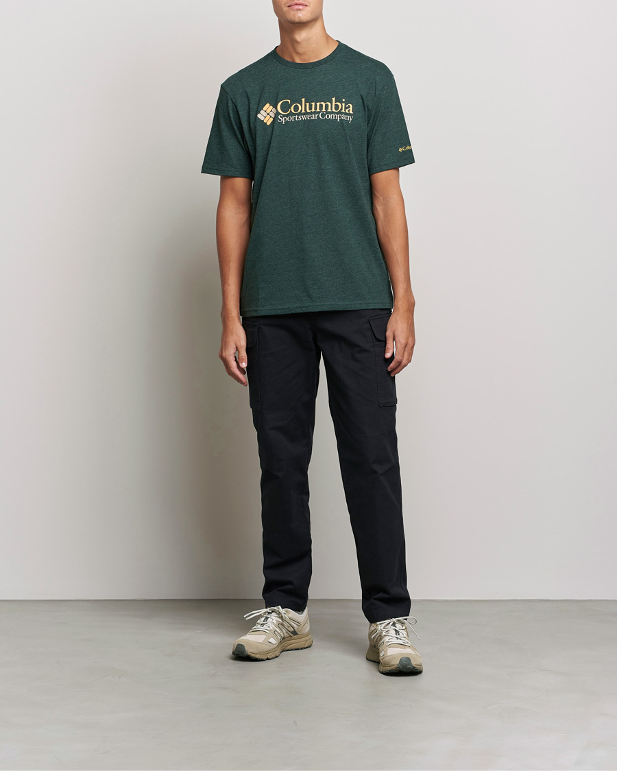 Homme | T-shirts | Columbia | Basic Logo Short Sleeve T-Shirt Spruce Heather