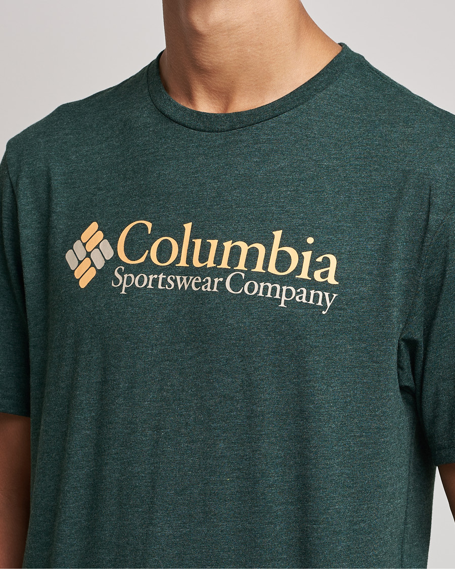 Homme | T-shirts | Columbia | Basic Logo Short Sleeve T-Shirt Spruce Heather
