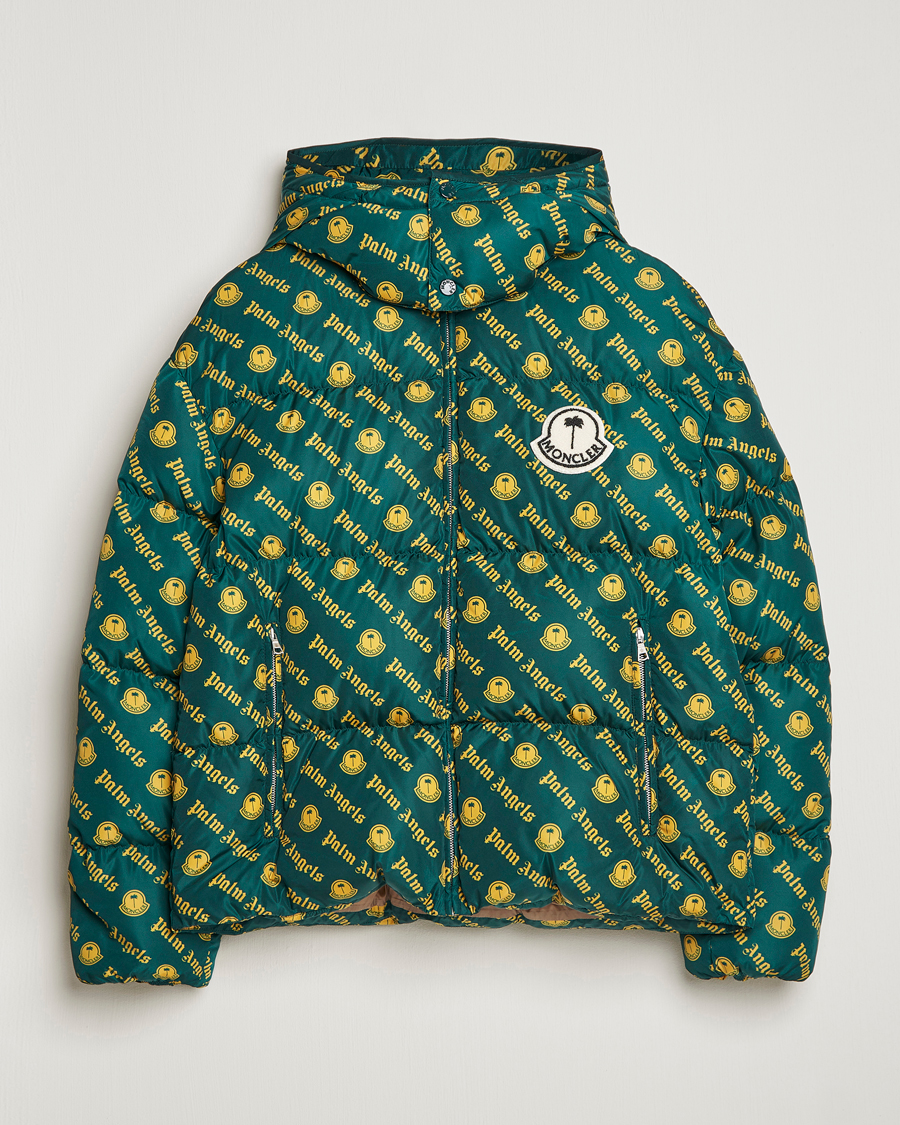 Homme | Manteaux Et Vestes | Moncler Genius | 8 Palm Angels Thompson Down Jacket Green