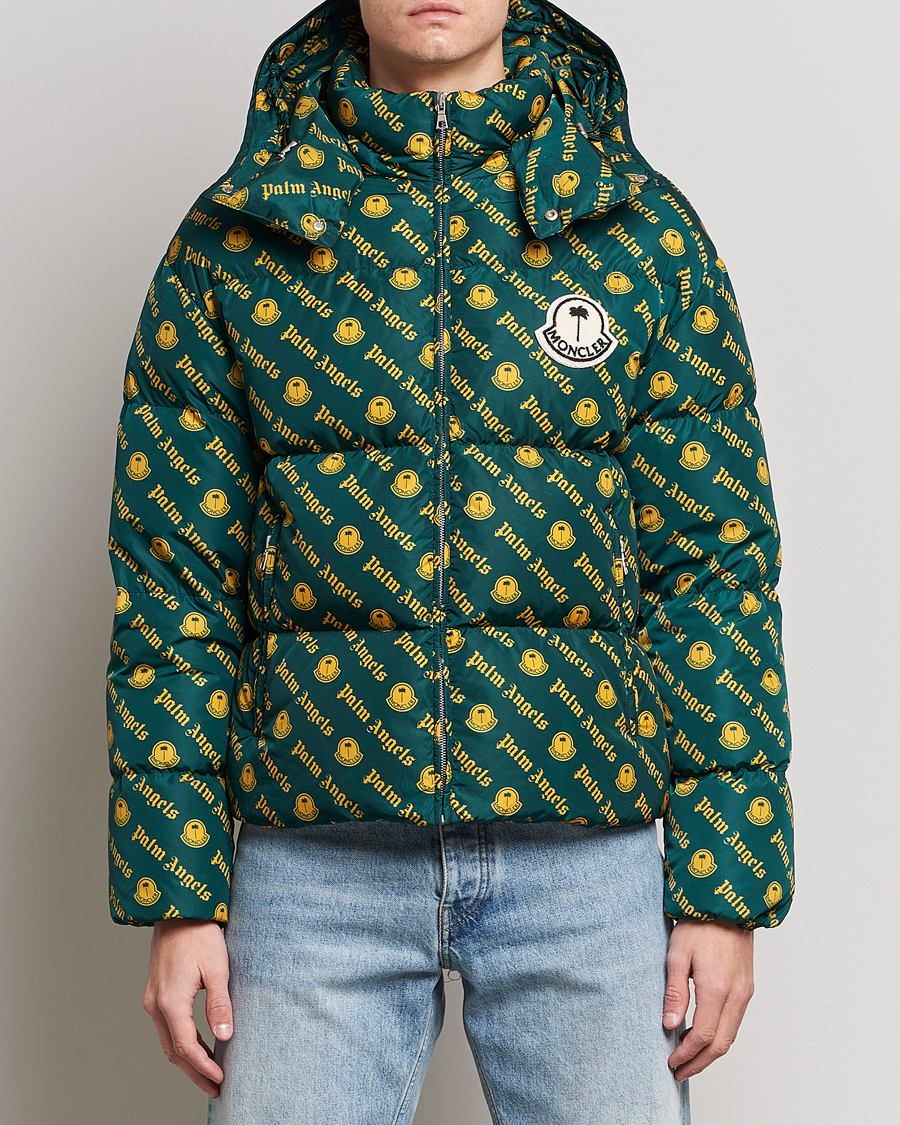 Homme | Manteaux Et Vestes | Moncler Genius | 8 Palm Angels Thompson Down Jacket Green