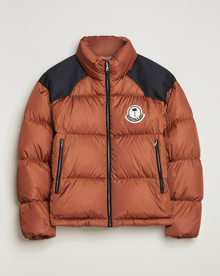 Homme | Manteaux Et Vestes | Moncler Genius | 8 Palm Angels Nevin Down Jacket Brown