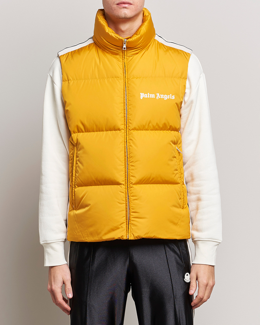 Homme | Manteaux Et Vestes | Moncler Genius | 8 Palm Angels Rodman Down Vest Yellow