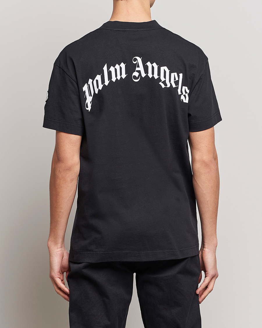 Homme | T-shirts | Moncler Genius | 8 Palm Angels Bear Motif T-Shirt Black
