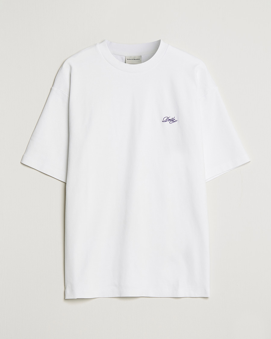 Homme | T-shirts | Drôle de Monsieur | Signature T-Shirt White