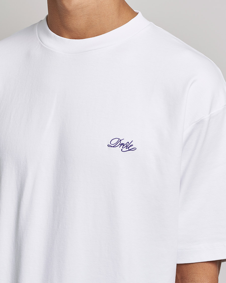 Homme | T-shirts | Drôle de Monsieur | Signature T-Shirt White
