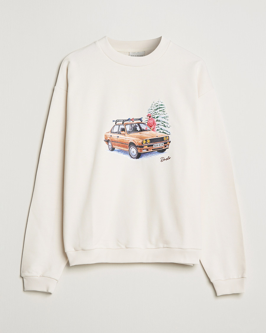 Homme | Pulls Et Tricots | Drôle de Monsieur | Departe Ski Sweatshirt Off White