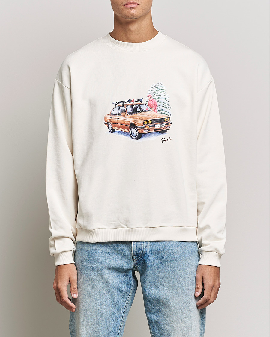 Homme | Pulls Et Tricots | Drôle de Monsieur | Departe Ski Sweatshirt Off White