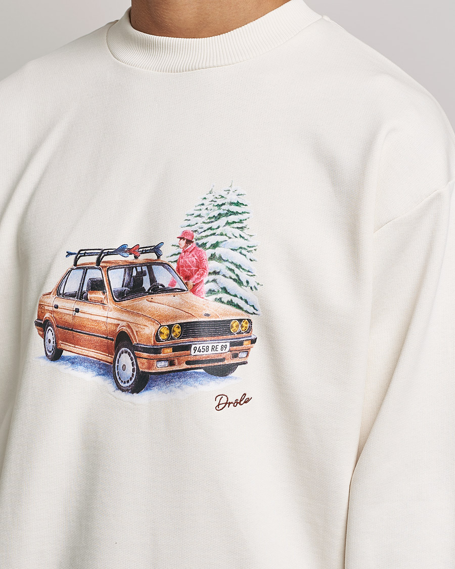 Homme | Pulls Et Tricots | Drôle de Monsieur | Departe Ski Sweatshirt Off White