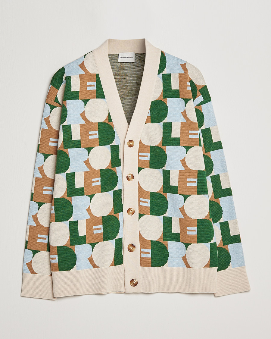 Homme | Pulls Et Tricots | Drôle de Monsieur | Le Cardigan White/Beige