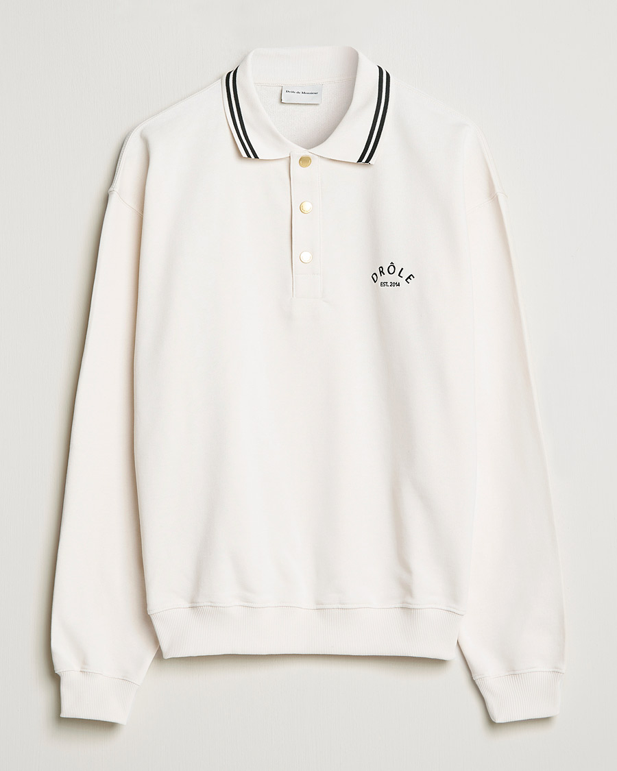 Homme | Pulls Et Tricots | Drôle de Monsieur | Le Polo Shirt Off White
