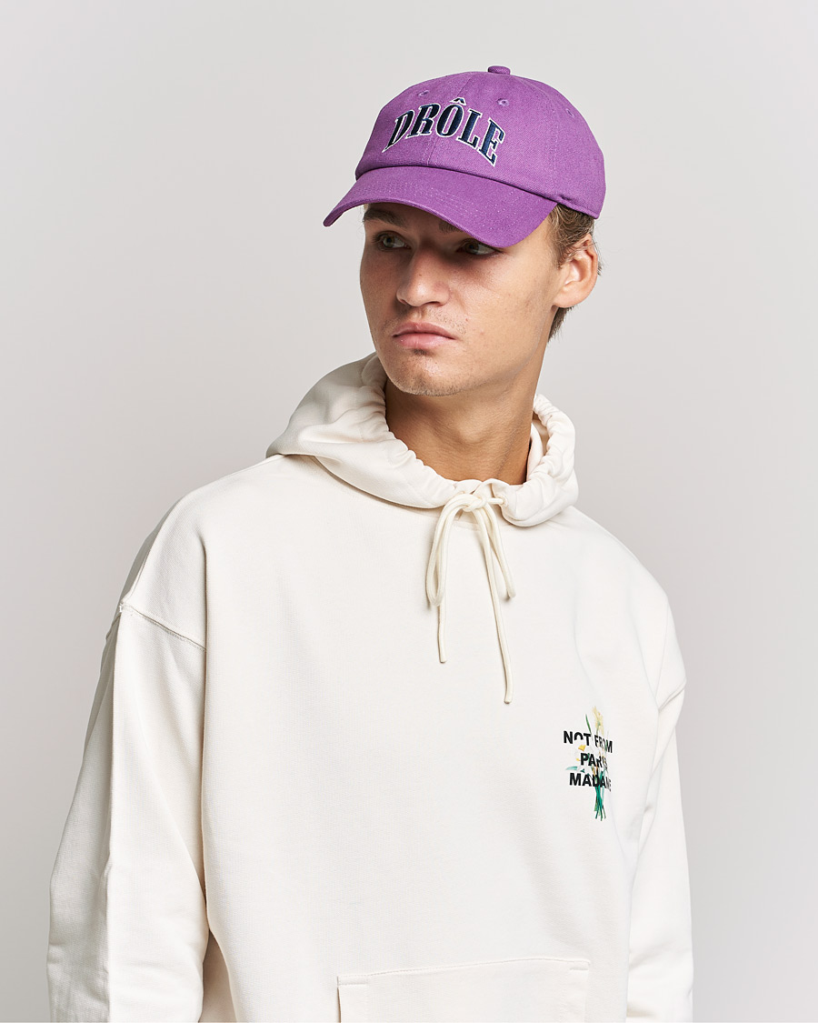 Homme | Drôle de Monsieur Universty Cap Purple | Drôle de Monsieur | Universty Cap Purple