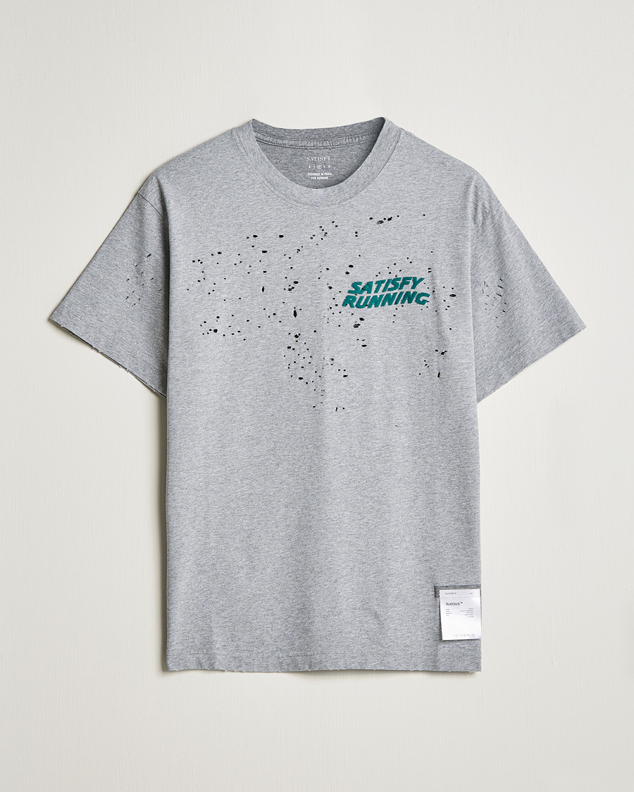 Homme | T-shirts | Satisfy | MothTech T-Shirt Heather Grey