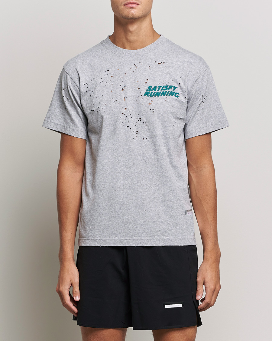 Homme | T-shirts | Satisfy | MothTech T-Shirt Heather Grey