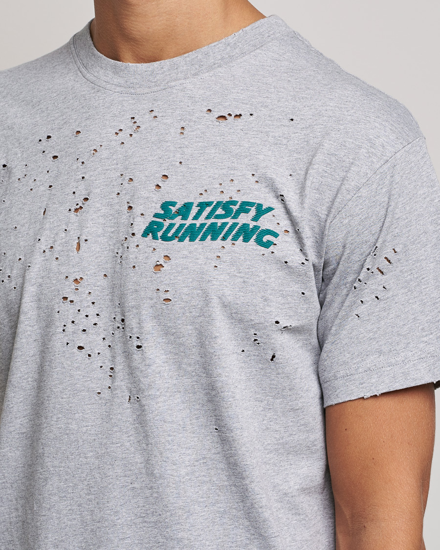 Homme | T-shirts | Satisfy | MothTech T-Shirt Heather Grey