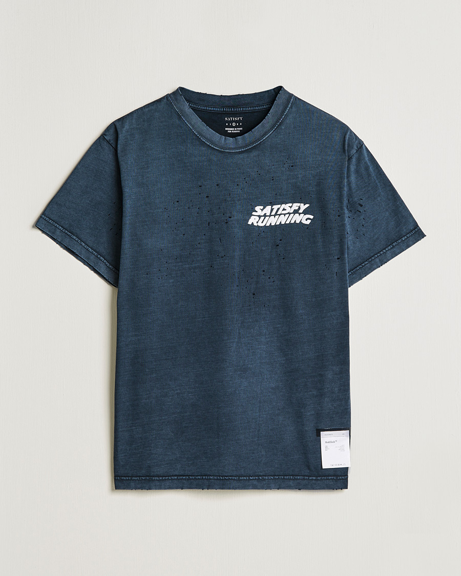 Homme | T-shirts | Satisfy | MothTech T-Shirt Pigment Black