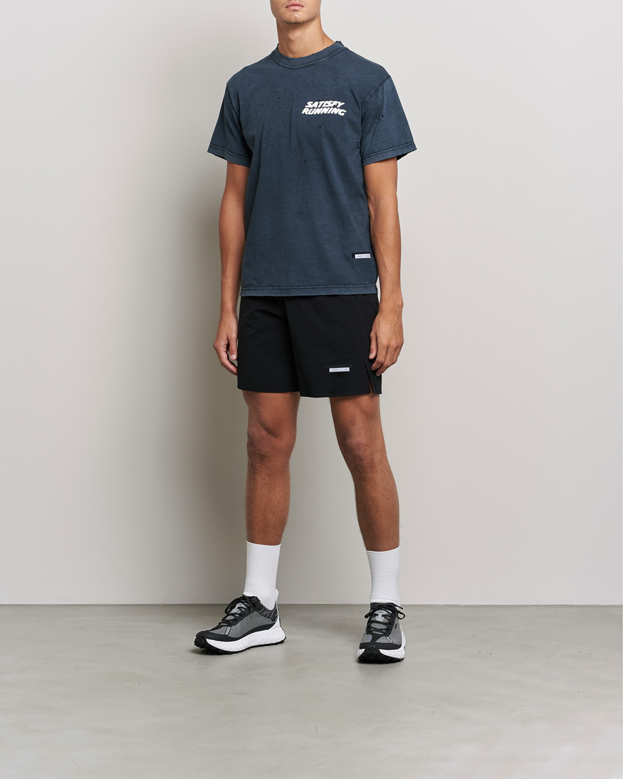 Homme | T-shirts | Satisfy | MothTech T-Shirt Pigment Black