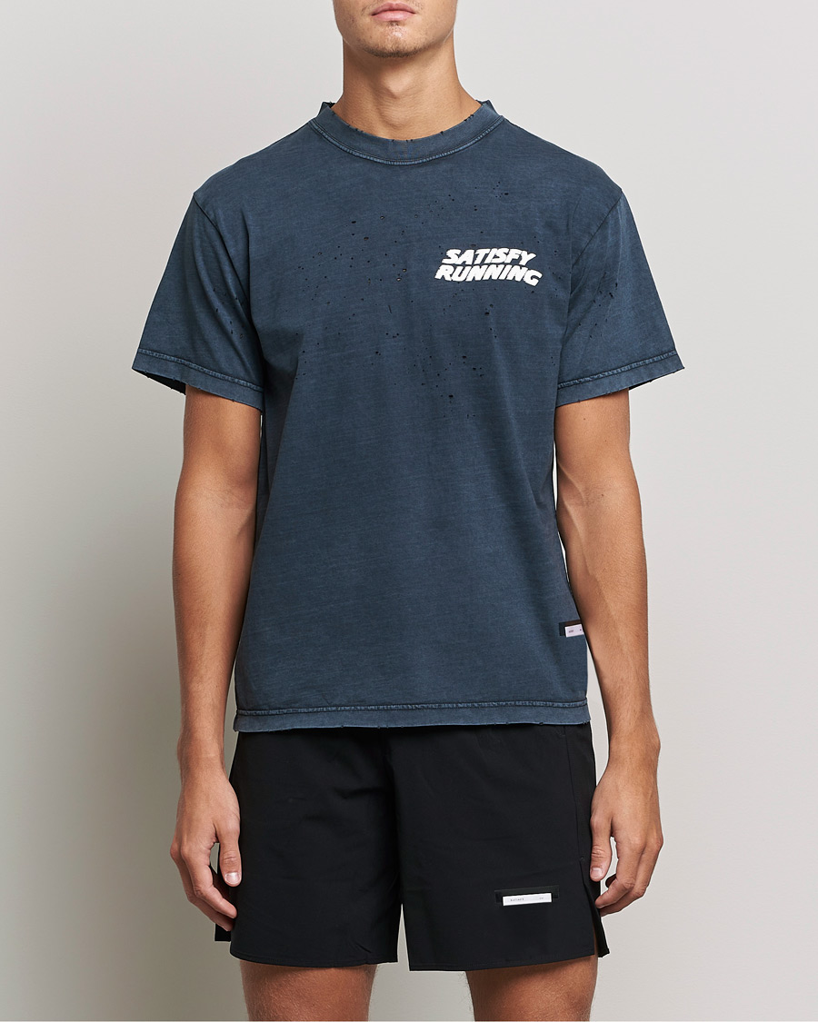 Homme | T-shirts | Satisfy | MothTech T-Shirt Pigment Black