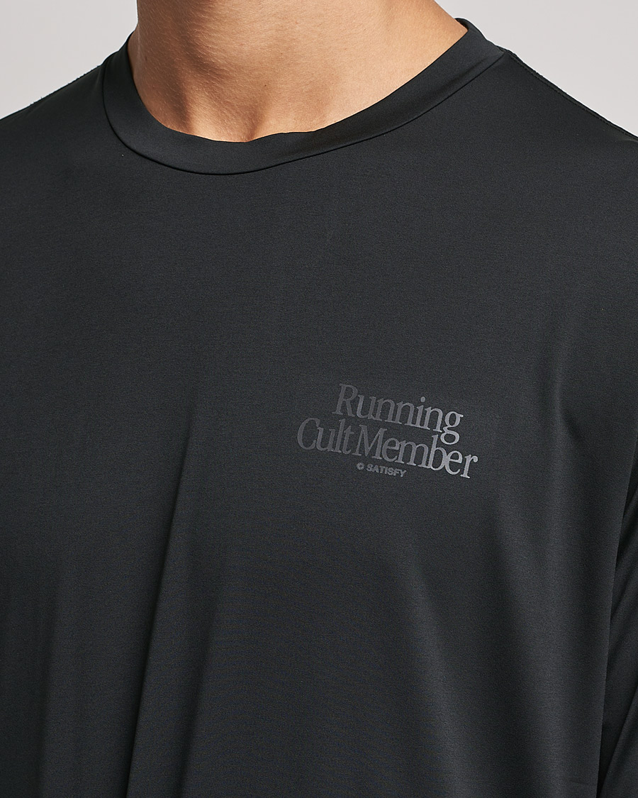 Homme | T-shirts | Satisfy | AuraLite T-Shirt Black