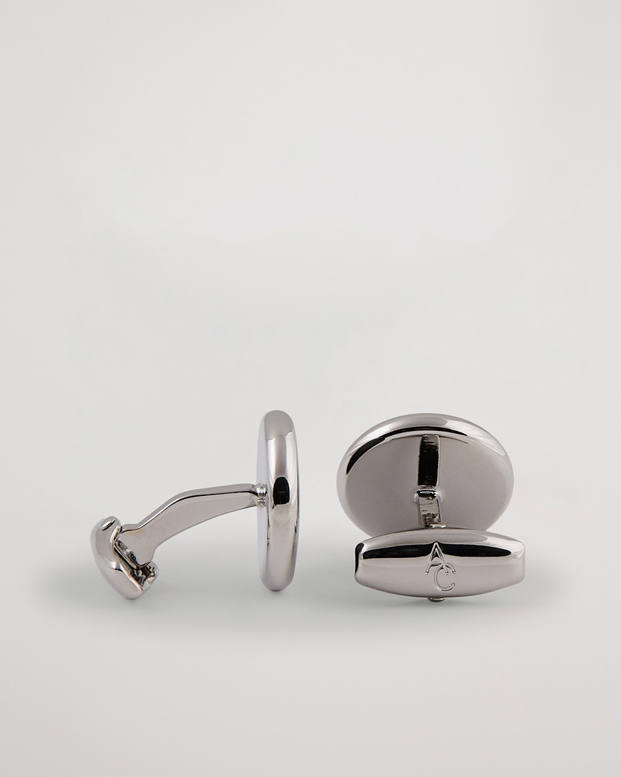 Homme | Boutons De Manchette | Amanda Christensen | Cufflink & Shirt Studs Set Black/Silver
