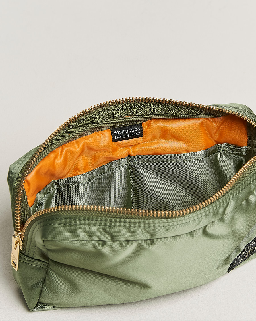 Homme | Porter-Yoshida & Co. Tanker Pouch Sage Green | Porter-Yoshida & Co. | Tanker Pouch Sage Green