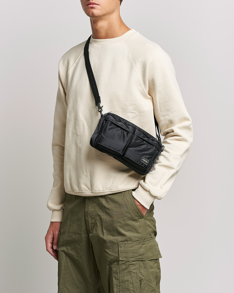 Homme |  | Porter-Yoshida & Co. | Tanker Small Shoulder Bag Black