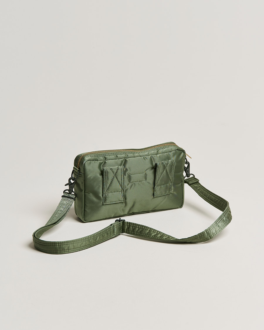 Homme | Porter-Yoshida & Co. Tanker Small Shoulder Bag Sage Green | Porter-Yoshida & Co. | Tanker Small Shoulder Bag Sage Green