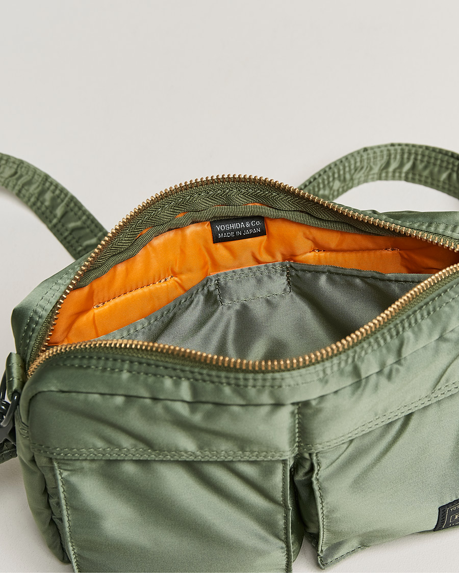 Homme | Porter-Yoshida & Co. Tanker Small Shoulder Bag Sage Green | Porter-Yoshida & Co. | Tanker Small Shoulder Bag Sage Green