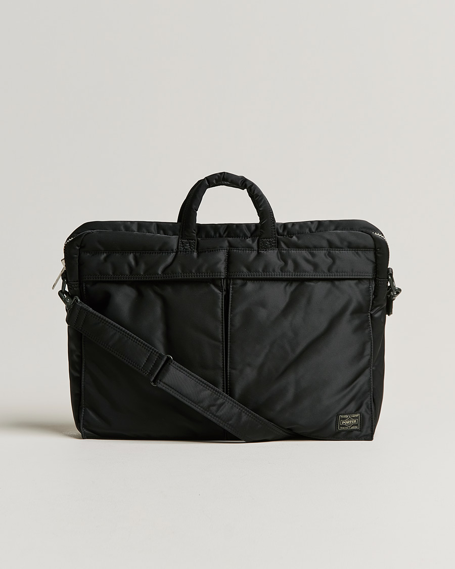 Homme | Porter-Yoshida & Co. Tanker 2Way Briefcase Black | Porter-Yoshida & Co. | Tanker 2Way Briefcase Black