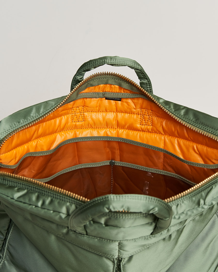 Homme | Porter-Yoshida & Co. Tanker 2Way Briefcase Sage Green | Porter-Yoshida & Co. | Tanker 2Way Briefcase Sage Green