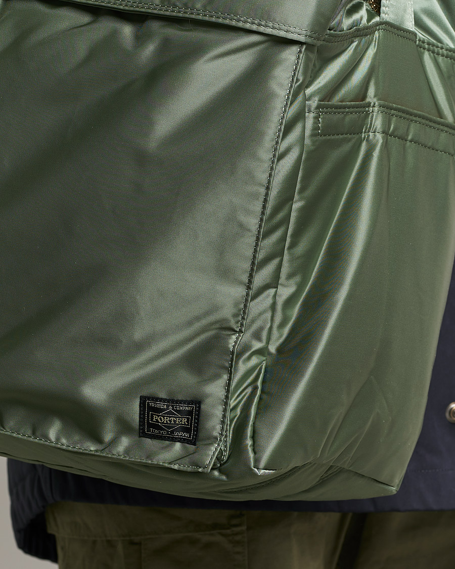 Homme | Porter-Yoshida & Co. Tanker 2Way Boston Weekender Sage Green | Porter-Yoshida & Co. | Tanker 2Way Boston Weekender Sage Green