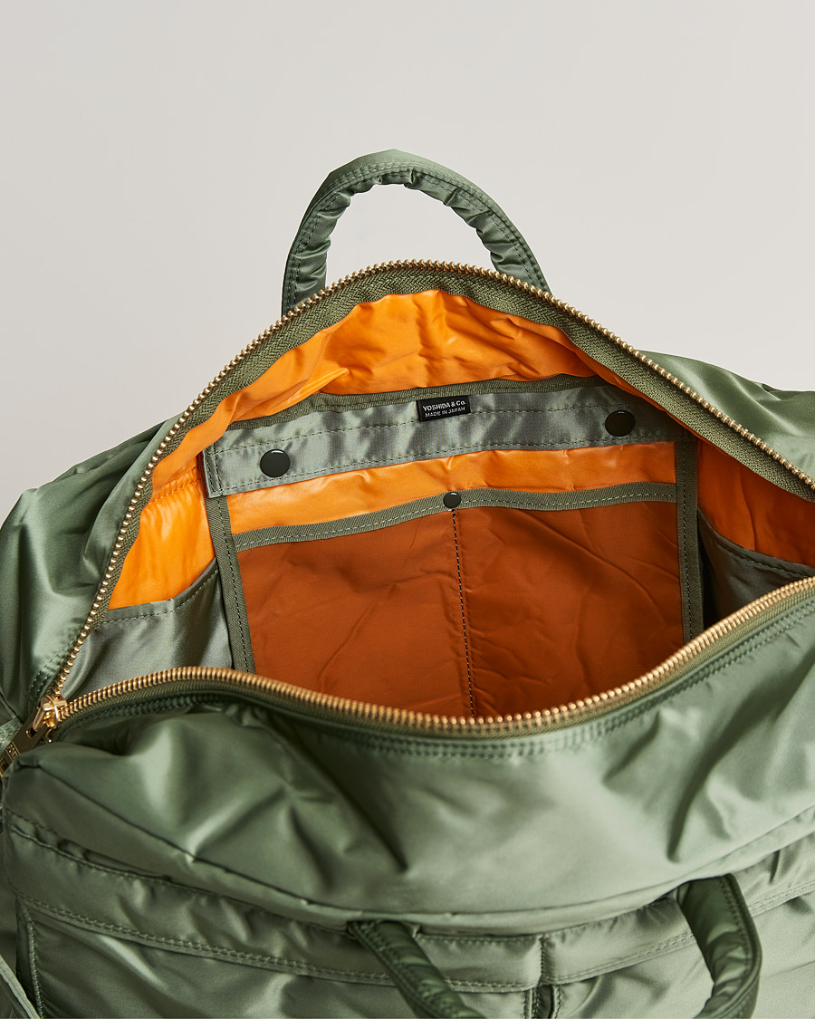 Homme | Porter-Yoshida & Co. Tanker 2Way Boston Weekender Sage Green | Porter-Yoshida & Co. | Tanker 2Way Boston Weekender Sage Green