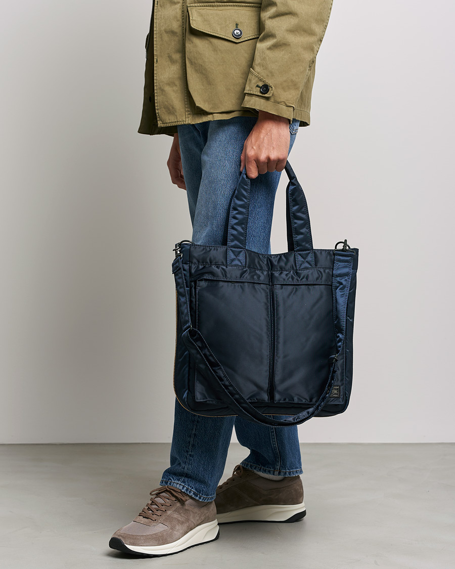 Homme | Accessoires | Porter-Yoshida & Co. | Tanker Tote Bag Iron Blue