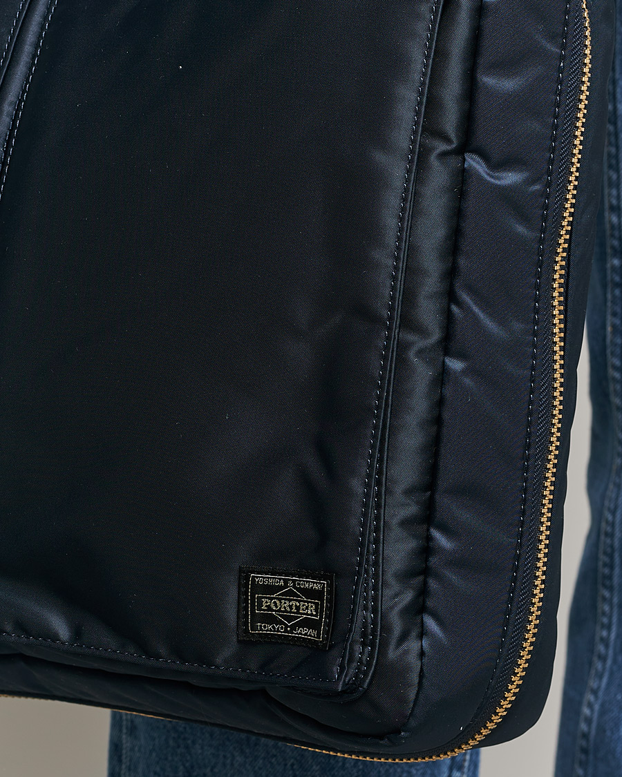 Homme | Porter-Yoshida & Co. Tanker Tote Bag Iron Blue | Porter-Yoshida & Co. | Tanker Tote Bag Iron Blue