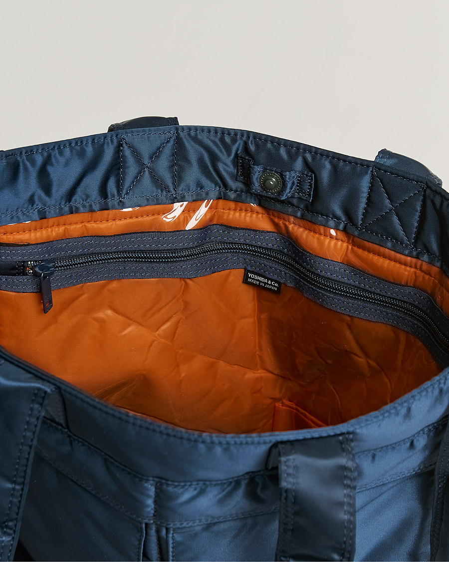 Homme | Porter-Yoshida & Co. Tanker Tote Bag Iron Blue | Porter-Yoshida & Co. | Tanker Tote Bag Iron Blue