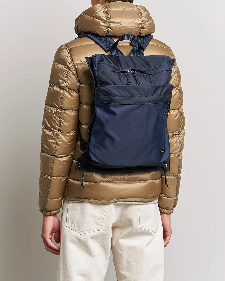 Homme | Sections | Porter-Yoshida & Co. | Force Ruck Sack Navy Blue