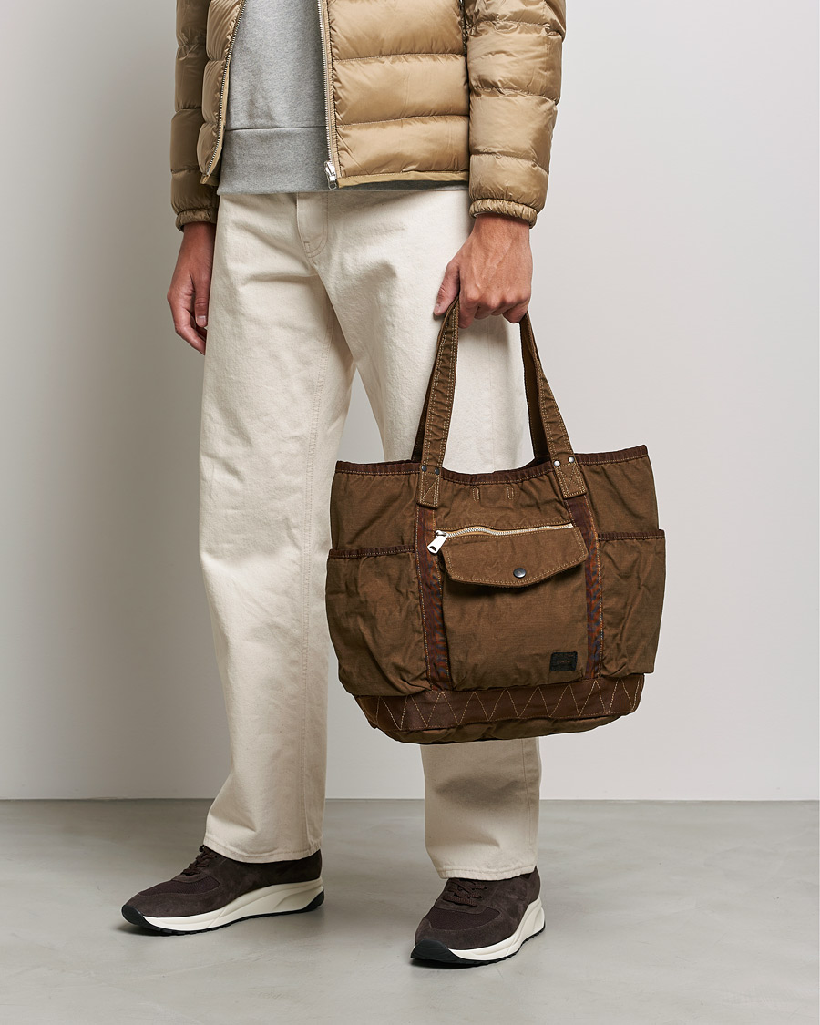 Homme | Porter-Yoshida & Co. Crag Tote Bag Coyote | Porter-Yoshida & Co. | Crag Tote Bag Coyote