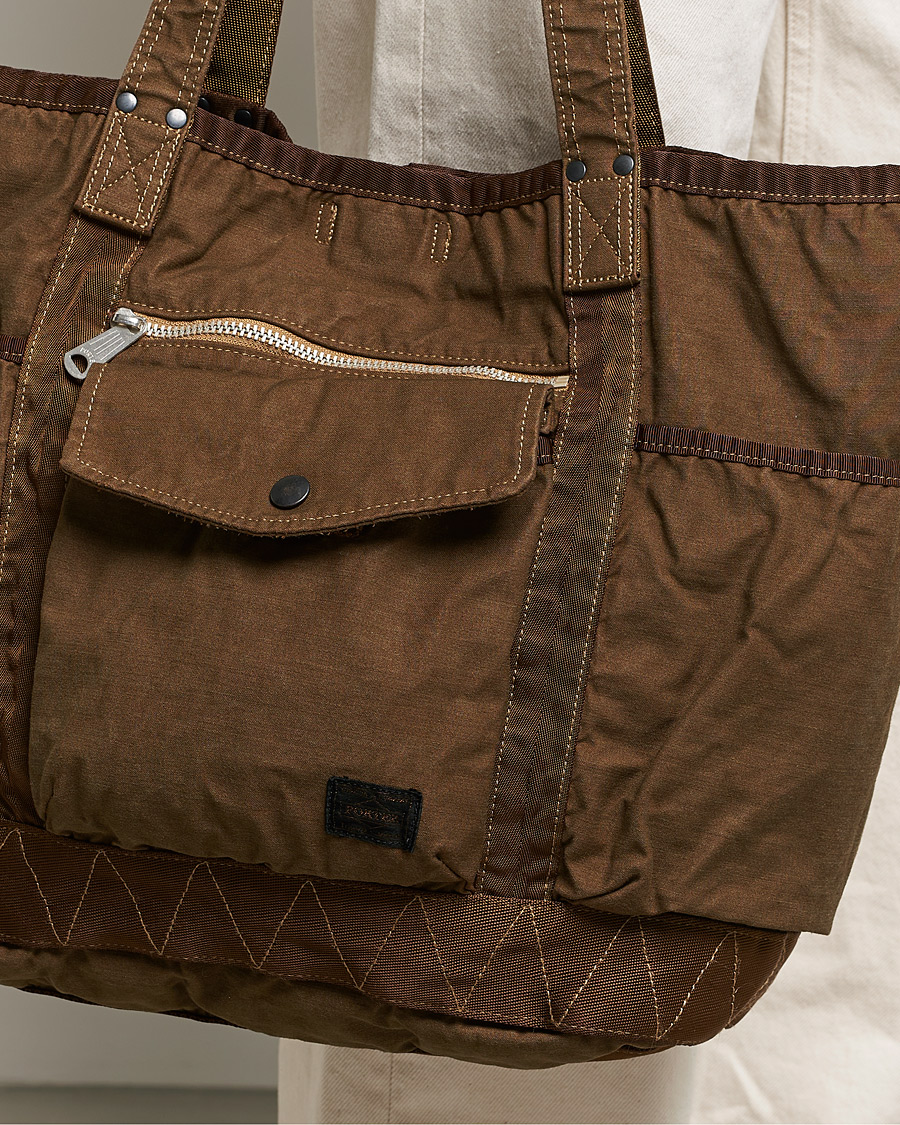 Homme | Porter-Yoshida & Co. Crag Tote Bag Coyote | Porter-Yoshida & Co. | Crag Tote Bag Coyote